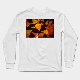 Backlit Acer Palmatum Leaves Long Sleeve T-Shirt